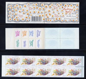 Australia 1234a MNH, Thinking of You Booklet with Stickers from 1992.