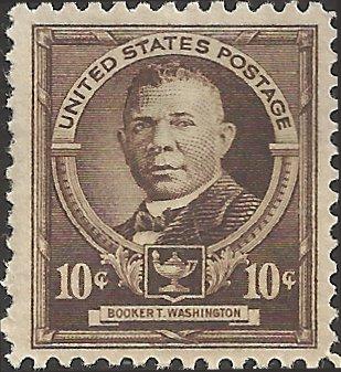 # 873 MINT HINGED BOOKER T. WASHINGTON EDUCATOR