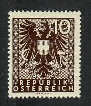 Austria; Scott 437; 1945; Unused; NH
