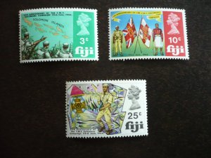 Stamps - Fiji - Scott# 277-279 - Mint Hinged Set of 3 Stamps