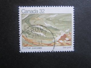 Canada #979 Canadian Writers Nice stamp{ca1864}