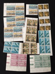 San Marino Art Europa Airs Blocks MNH Used (Apx 800 Stamps) HP1348