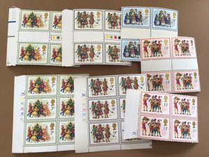 Great Britain 1978 Christmas mint never hinged stamps Ref 62212