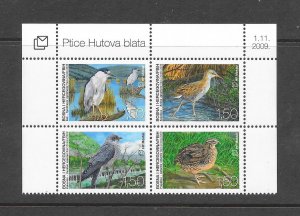 BIRDS - BOSNIA (CROAT) #224 MNH