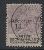 Bechuanaland  SG 41 Fine Used - Opt   - Position flaw Shift