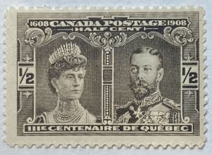 CANADA 1908 #96 Quebec Tercentenary Issue - MNH (CV 50$ +)