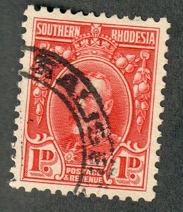 Southern Rhodesia #17 used single