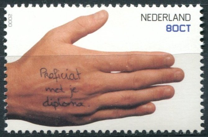 Netherlands Sc#1044g MNH, 80c multi, Greeting Stamps 2000 (2000)