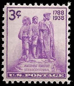 # 837 MNH - SCV-0.30 - NORTHWEST TERRITORY SESQUICENTENNIAL