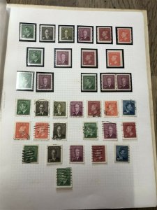 CANADA; 1938-1980s fine Mint & Used Collection on Album pages 100s