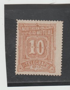 Scott # 11T2 MNGNH Northern Mutual Telegraph Co. Stamp F-VF