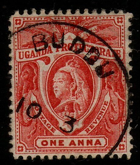 UGANDA c1900 QV 1a used - BUDDU cds - scarce used only 1899-1903...........48992