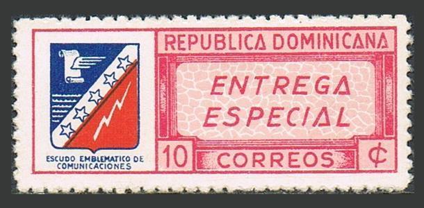 Dominican Rep 417-419,C53-C56,E6,lightly hinged.Michel 456-463. Communications