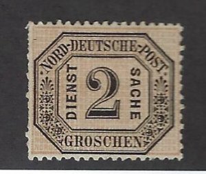 North Germany  SC O7 Mint NG hr F-VF $67.50...Nice value!