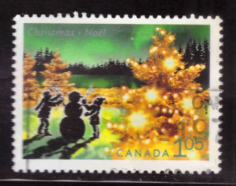 Canada Scott 1924 Used stamp Christmas 2001