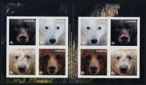 Canada 3194a Booklet MNH - Bears