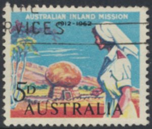 Australia   SC# 346 Used Inland Mission  see details & scans
