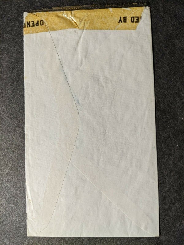 APO 241 KWAJALEIN ATOLL, MARSHALLS 1944 Censored WWII Army Cover 111th Infantry