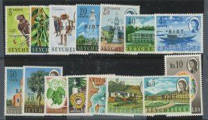 British Indian Ocean Territory #1-15 Mint (NH) Single (Complete Set)