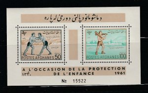 Afghanistan 502-503 Souvenir Sheet MNH Sports (A)
