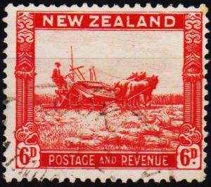 New Zealand. 1935 6d  S.G.585c Fine Used