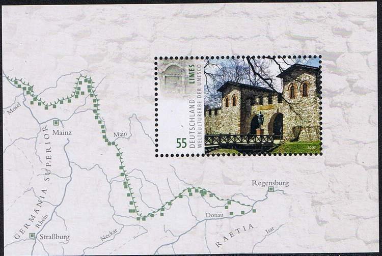 Germany 2007, Sc#2459 MNH s/s, Roman Limes (World Heritage 2005)