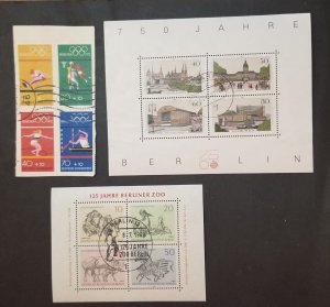 GERMANY DDR Used Stamp Lot T3397