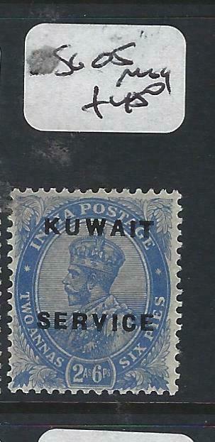 KUWAIT   (PP2704B) ON  INDIA KGV  SERVICE  2A 6P   SG O5      MOG