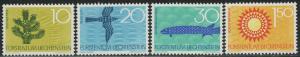 Liechtenstein Scott # 406 - 409, mint nh