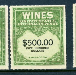 Scott #RE166 Wines Revenue Unused Stamp (Stock #RE166-2)