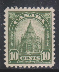 Canada, 10c Parliament (SC# 173) MH