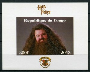 Harry Potter Stamps 2013 MNH Hagrid 1v IMPF M/S