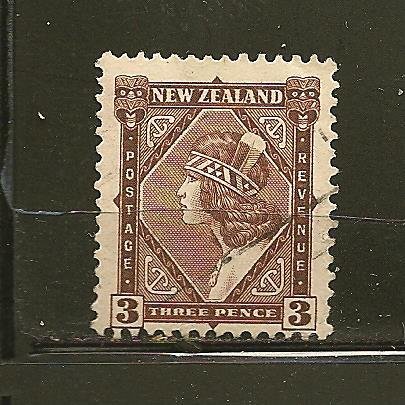 New Zealand 190 Maori Girl Used