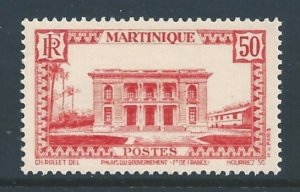 Martinique #148 NH 50c Government Palace