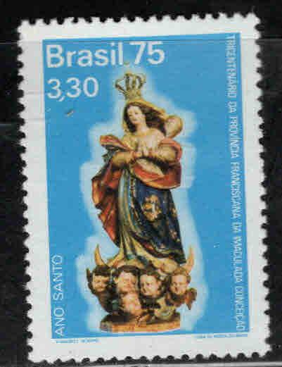 Brazil Scott 1401 MNH** Christmas 1975 stamp