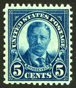 U.S. #637 MINT OG LH