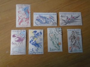 Czechoslovakia  #   1023-29  used