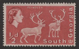 South Georgia 1A Reindeer 1967