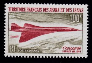 Afars & Issas French Area 1969 CONCORDE Airmail VF/NH