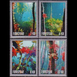 FAROE IS. 2010 - Scott# 525-8 Marine Life Set of 4 NH