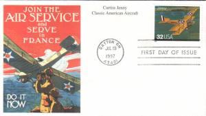 #3142s Aircraft: Jenny Mystic FDC