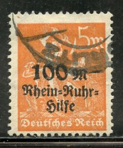 Germany # B5, Used. CV $ 9.00