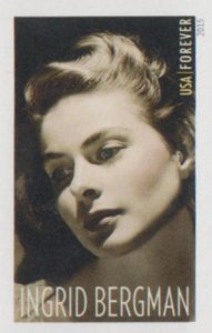 US 5012a Modern Imperf Ingrid Bergman Single