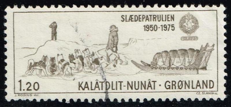 Greenland #101 Sirius Sled Patrol; Used (0.40)