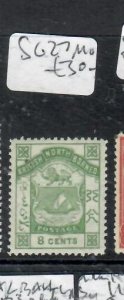 NORTH BORNEO 6C ARMS POSTAGE SG 27   MOG    P0310H