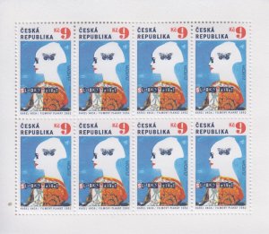 CESKA MNH Sc 3199  Mini-sheet of 8   Europa  Mi 354   Kleinbogen