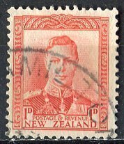 New Zealand: 1938: Sc. #: 227, Used Single Stamp