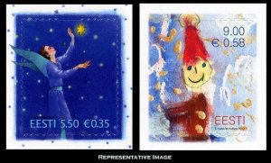 Estonia Scott 655-656 Mint never hinged.