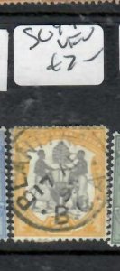 BRITISH CENTRAL AFRICA  2D ARMS  SG 44  BLANTYRE CDS  VFU      P0624A H