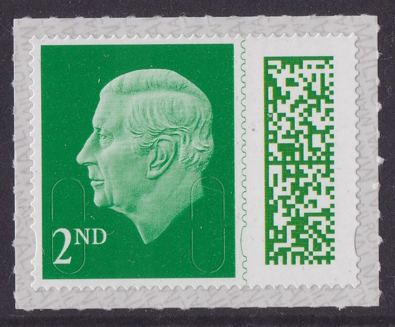 GB King Charles III Definitive M23L set (5 stamps) MNH 2023